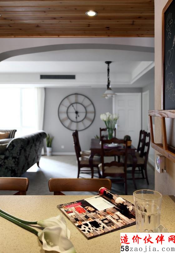 清新自然!都市青年“简约异域”美式新婚房