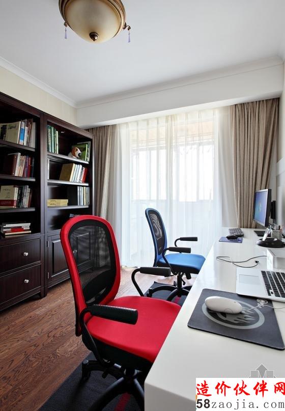 清新自然!都市青年“简约异域”美式新婚房