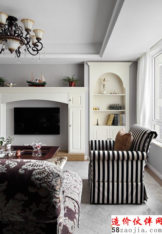 清新自然!都市青年“简约异域”美式新婚房