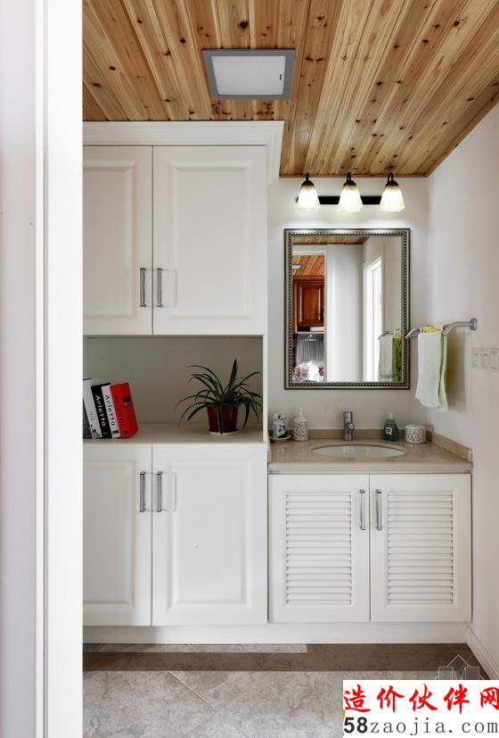 清新自然!都市青年“简约异域”美式新婚房