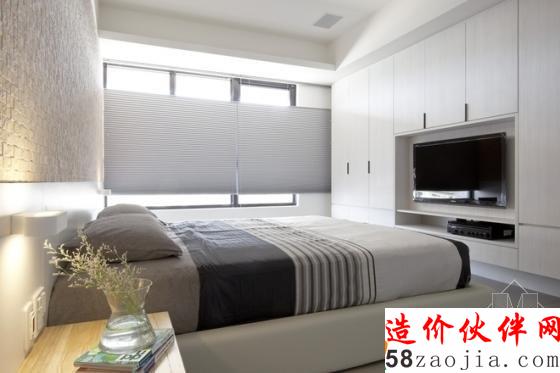 个性时尚!现代简约“墨黑”两居室设计