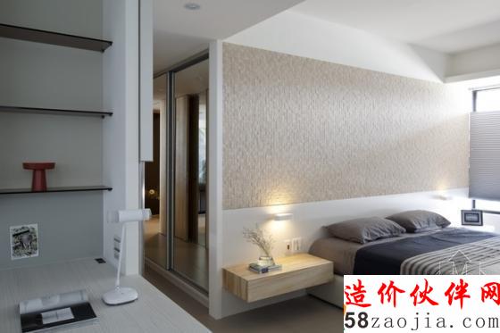 个性时尚!现代简约“墨黑”两居室设计