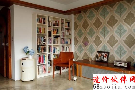 110平温馨美式乡村风情两居室设计