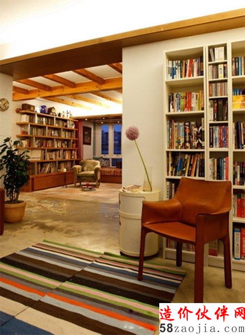 110平温馨美式乡村风情两居室设计