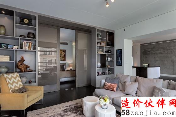 小空间大设计!洛杉矶“现代风”一居室公寓