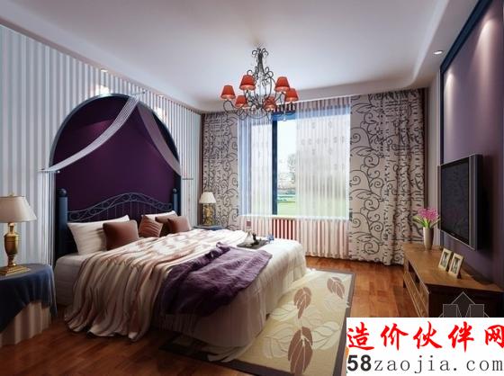 宁静致远!132平地中海“混搭”婚房设计