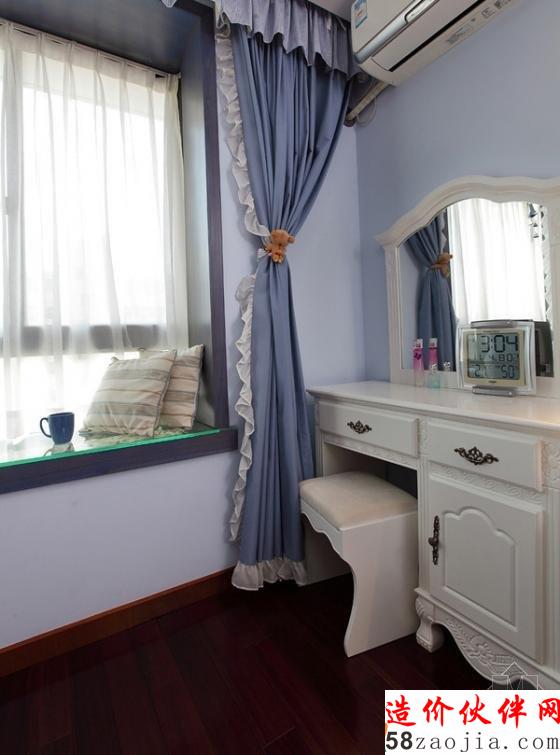 宁静致远!132平地中海“混搭”婚房设计