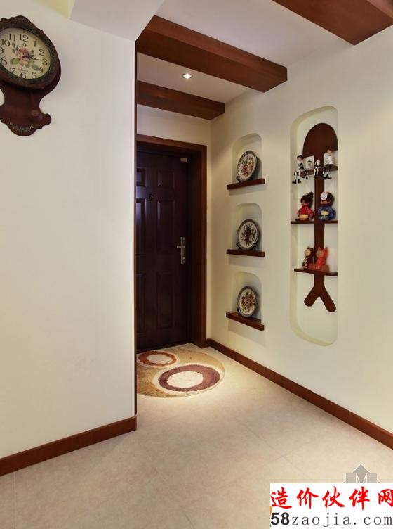 宁静致远!132平地中海“混搭”婚房设计