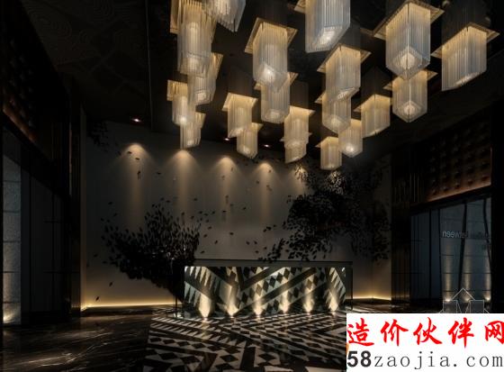 重庆贵族领地“黑灰白”环球5号会所设计