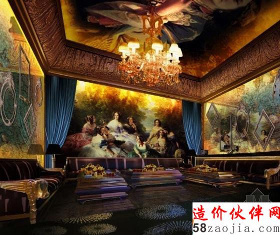 重庆贵族领地“黑灰白”环球5号会所设计