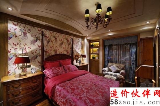 深沉色彩!浓浓美式风情“空中城堡”家居
