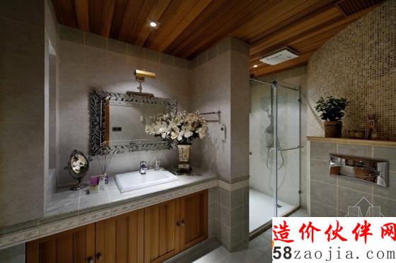 深沉色彩!浓浓美式风情“空中城堡”家居