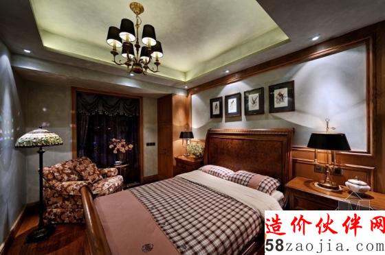 深沉色彩!浓浓美式风情“空中城堡”家居