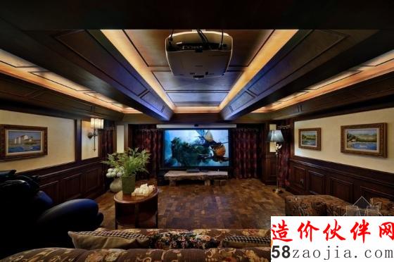 深沉色彩!浓浓美式风情“空中城堡”家居