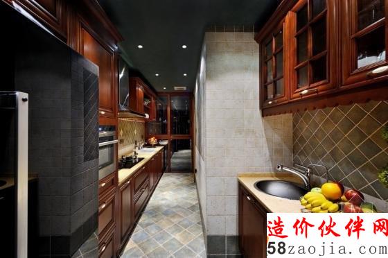 深沉色彩!浓浓美式风情“空中城堡”家居