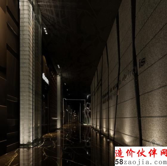 重庆贵族领地“黑灰白”环球5号会所设计