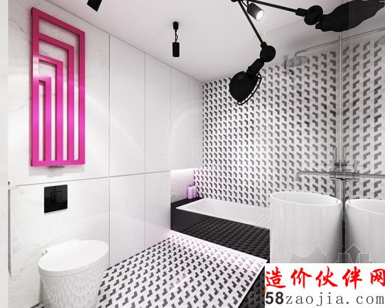 33平舞蹈家“楼中楼”挑高公寓设计