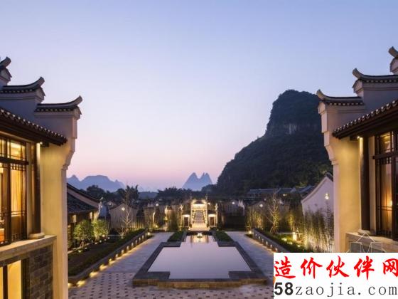 桂林“现代奢华版”阳朔悦榕庄度假村