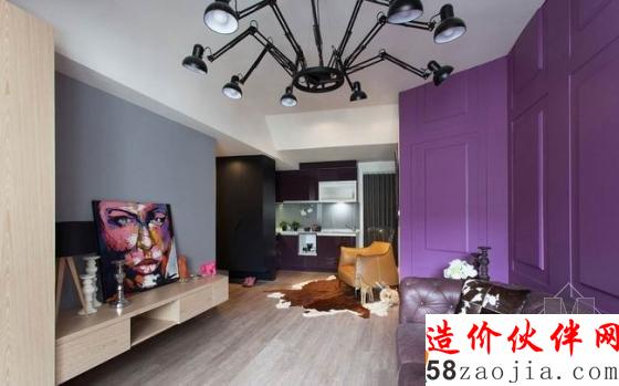 50平台北“大胆色彩”新婚夫妻屋