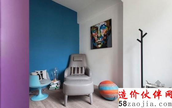 50平台北“大胆色彩”新婚夫妻屋