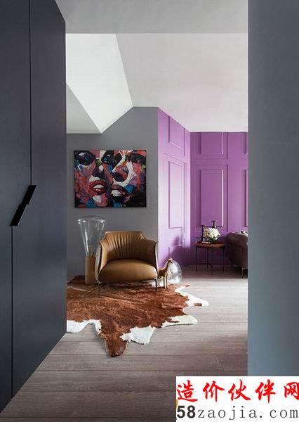 50平台北“大胆色彩”新婚夫妻屋