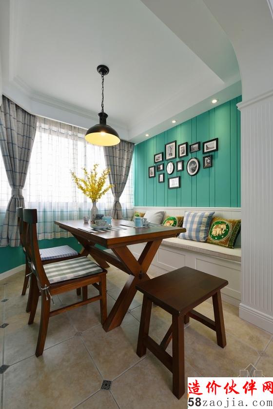 林梢一抹绿如画!上海美式“绿城生活”家居设计