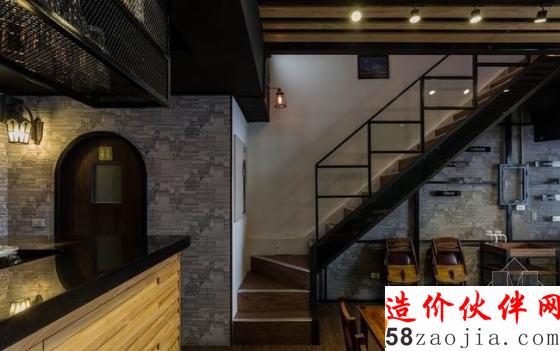 日式拉面馆“变身”独特韵味工业风咖啡厅