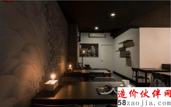 日式拉面馆“变身”独特韵味工业风咖啡厅