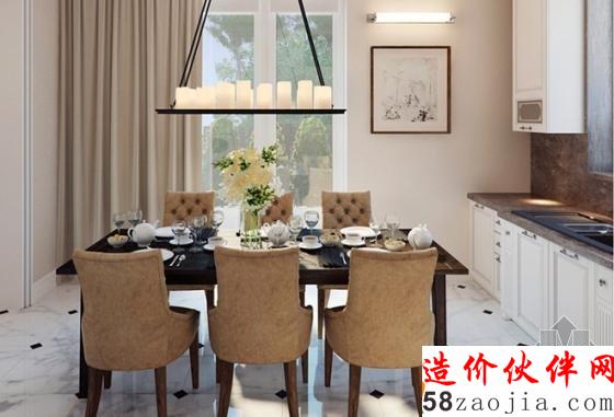 开放式空间!浪漫优雅“裸色”小复式设计