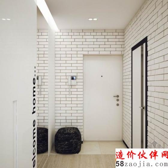 小户型大惊喜!47平米一居室单身公寓