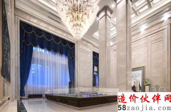 成都“绚华新生”中洲中央城邦售楼处设计