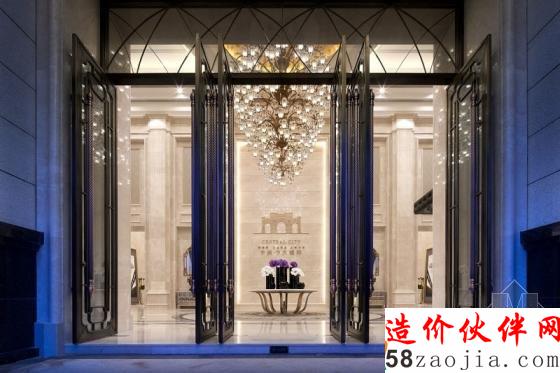 成都“绚华新生”中洲中央城邦售楼处设计