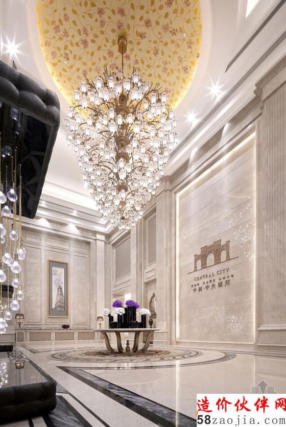 成都“绚华新生”中洲中央城邦售楼处设计