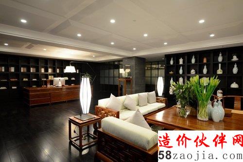 江苏昆山“简洁硬朗”龙海建工办公室