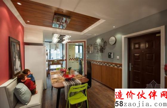 童心未泯!七彩魔术混搭三居室婚房设计