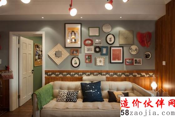 童心未泯!七彩魔术混搭三居室婚房设计