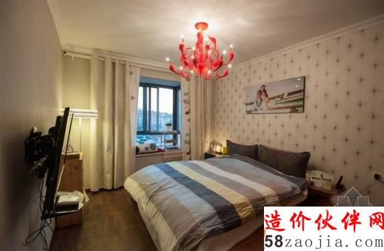 童心未泯!七彩魔术混搭三居室婚房设计