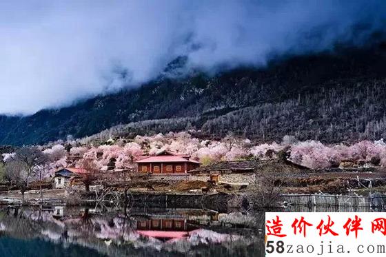 西藏林芝“桃花沟”