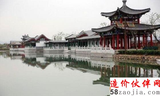 浙江横店按1:1比例打造圆明园