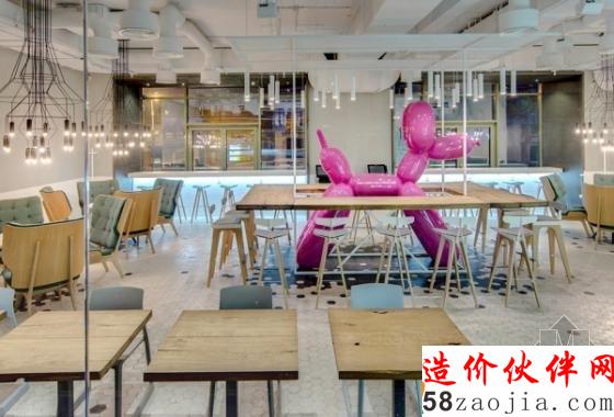 乌克兰“现代时尚元素”THE CAKE咖啡厅