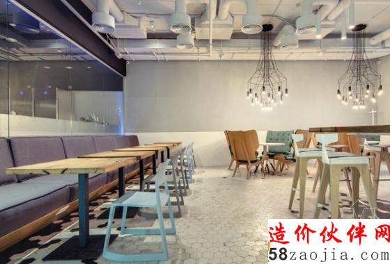 乌克兰“现代时尚元素”THE CAKE咖啡厅