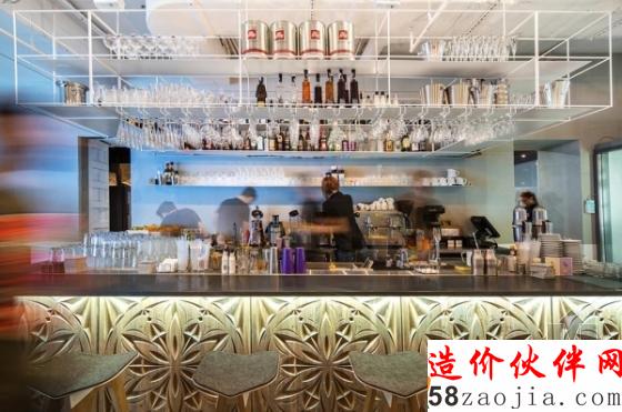 乌克兰“现代时尚元素”THE CAKE咖啡厅