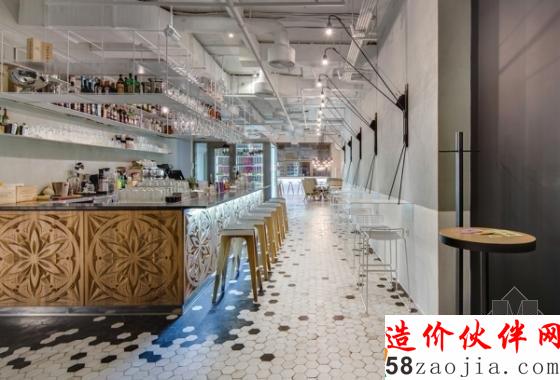 乌克兰“现代时尚元素”THE CAKE咖啡厅