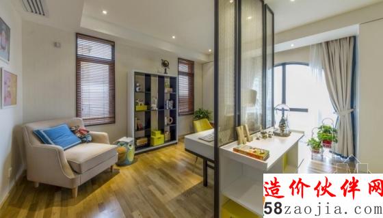 新中式风格 西安绿地国际生态城连体别墅样板间设计