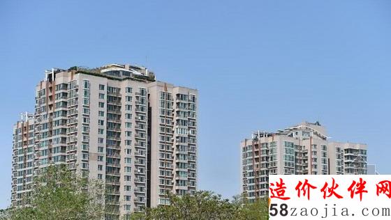 人济山庄同小区楼顶对比