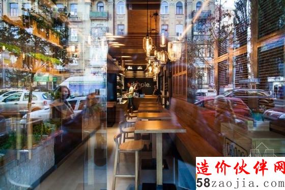 乌克兰“悠然自得”Simple餐厅设计