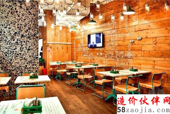 俄罗斯Obed Buffet“健康”“绿色”LOFT风格快餐厅