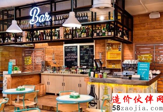 俄罗斯Obed Buffet“健康”“绿色”LOFT风格快餐厅