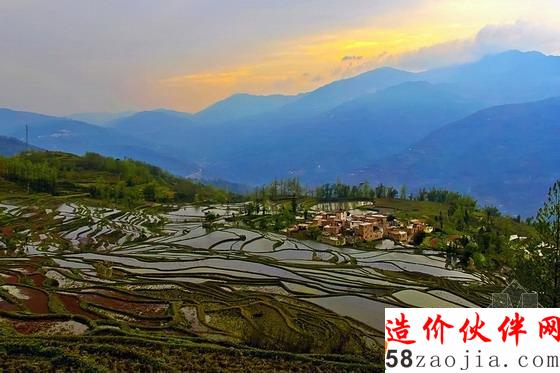 “大地雕塑”元阳梯田