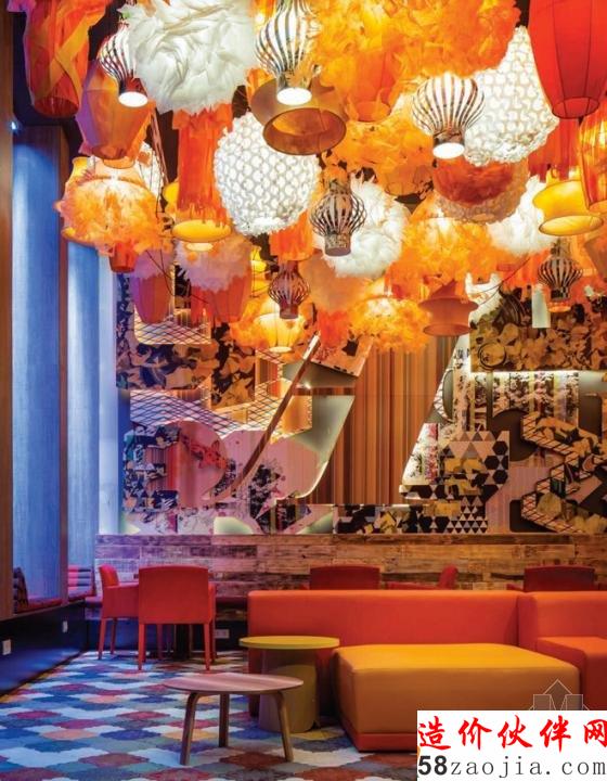 活力四射!巴塞罗那“色彩冲击力”酒店设计